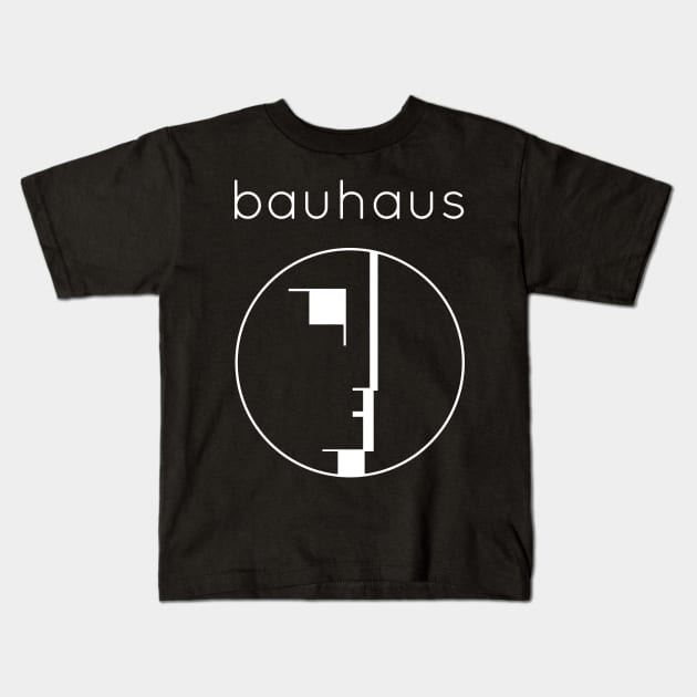 Bauhaus logo Kids T-Shirt by Occult Store
